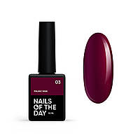 Base NAILSOFTHEDAY Malbec № 03, 10 мл