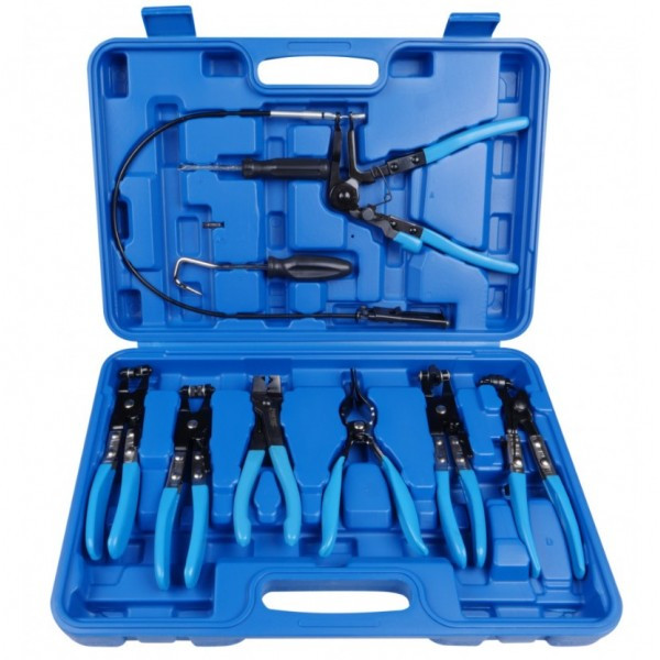 Набір знімачів хомутів універсальний 9од. VIKTEC VT01068