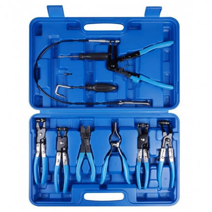 Набір знімачів хомутів універсальний 9од. VIKTEC VT01068, фото 2