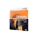 Струни для акустичної гітари D'ADDARIO EJ10 80/20 BRONZE EXTRA LIGHT (10-47), фото 2