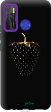 Чохол на Tecno Camon 15 Чорна полуниця "3585u-2405-1852"