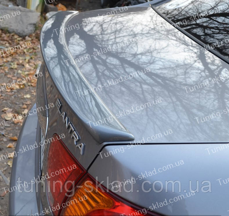 Спойлер Hyundai Elantra HD (спойлер на кришку багажника Хендай Елантра 4), фото 1