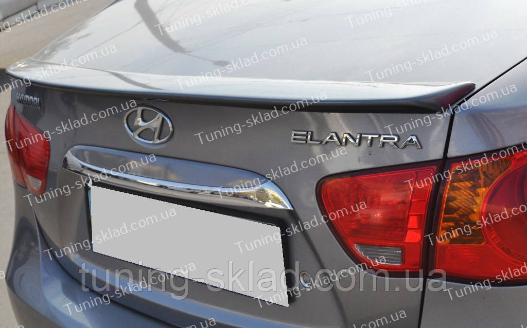 Спойлер Hyundai Elantra HD (спойлер на крышку багажника Хендай Элантра 4) - фото 8 - id-p25258917