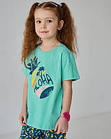 Комплект для девочки - шорты и футболка -- ALOHA