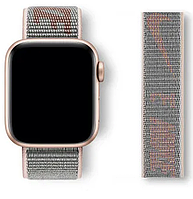 Ремешок тканевый Nike Sport Loop Pink Sand 42/44/45/49 mm на липучке для Apple Watch Эпл Вотч розовый песок