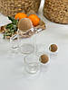 Набір скляний 4 чашки М'яч 150 мл арт. GJB08-A, фото 8