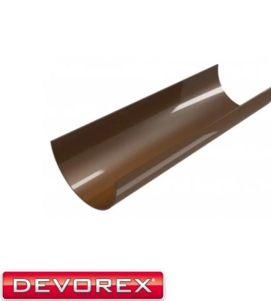 Водостічна ринва Devorex Classic 120 3 м Коричневий
