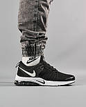 Чоловічі кросівки Nike Air Presto чорні з білим на балоні весна-літо осінь. Живе фото. топ, фото 7