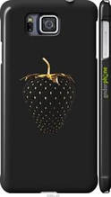 Чохол на Samsung Galaxy Alpha G850F Чорна полуниця "3585c-65-1852"