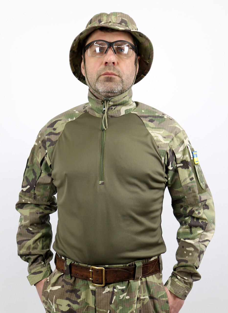 Тактична літня військова форма ЗСУ костюм "Убакс Мультикам" комплект сорочка і штани UBACS Multicam 2XL