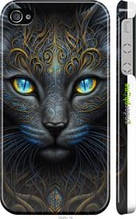 Чохол на Apple iPhone 4 Кішка "5548c-15-1852"