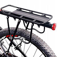 Задняя алюминиевая багажная стойка для велосипеда 75 кг.