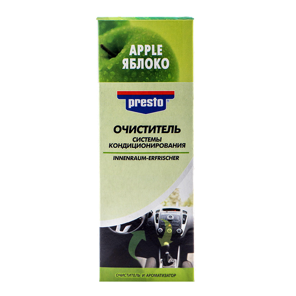 Очисник системи кондиціювання Presto "яблуко" 150мл (Нідерланди), фото 1