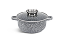 Набір казанів 10 предметів із мармуровим покриттям Edenberg EB-8147/Набір кухонного посуду, фото 5