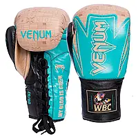 Боксерские перчатки из натуральной кожи VENUM Hammer Pro VL-2021 14 унц. / боксерские кожананые перчатки