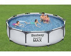 Каркасний басейн Bestway 56408 (305х76 см) (Картріджний фільтр-насос 1249 л/год), фото 3