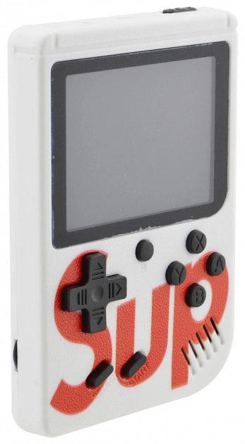 Портативна ігрова приставка Sup Game Box 400 ігор dendy SEGA 8bit біла