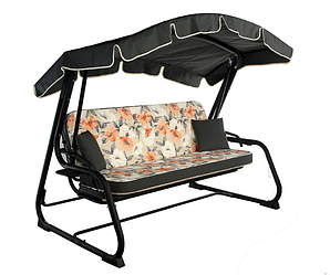 Диван гойдалки MALTA 170см лонета , Меджік Аранча/тексілк