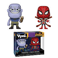 Фигурка Funko Vynl Танос и Железный Паук Thanos and Iron Spider 10 cм IT 186.29.01