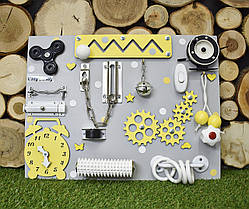 Розвиваюча Дошка, Невеликий Бізіборд Бізі борд для дітей, Монтессорі Іграшка Подарунок на рочок