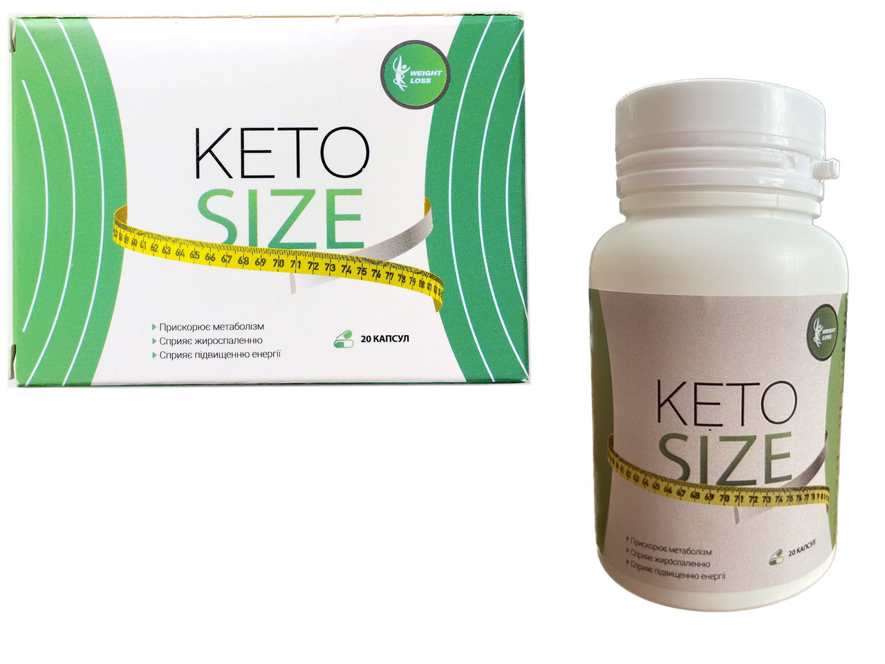 Keto Size для схуднення. Акція на Кето Сайз. Офіційний сайт, фото 1