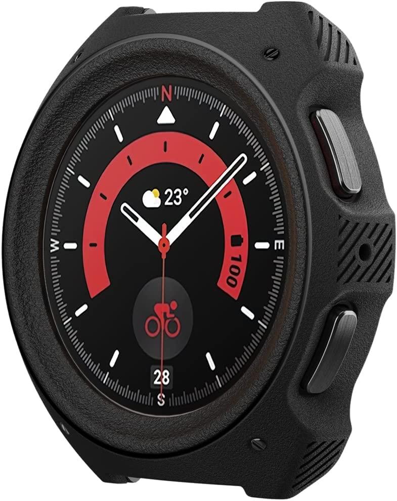 Чохол Caseology Vault Matte Black для Galaxy Watch 5 Pro 45mm, фото 1