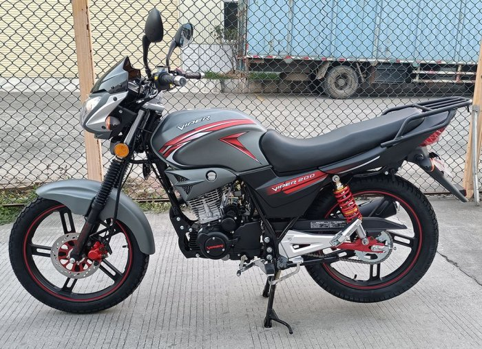 Дорожній мотоцикл Viper V200A Вайпер ZS 200A Сірий
