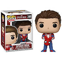 Фигурка Funko Pop Фанко Поп Человек Паук Marvel Spider Man Человек Паук без маски 10 см SM SM 395