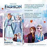 Набір ляльок Холодне серце Принцеси Ельза та Анна (сніговик у наборі) YF 1138 F2, фото 2