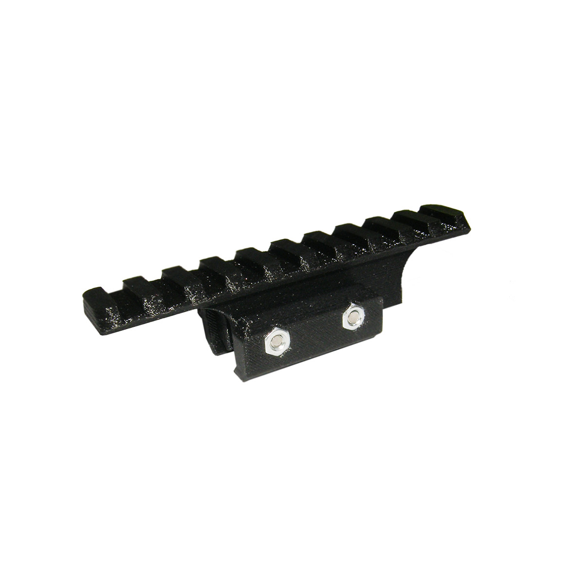 Планка PICATINNY для ААКС-74У (АКСУ) - 11 слотів, 105 мм, кріплення включене, фото 1