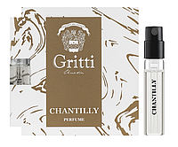 Gritti Chantilly vial edp 2 ml пробник