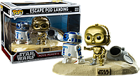 Фигурка Funko Pop Фанко Поп Bobble R2-D2 C-3PO Star Wars Звездные Войны андроиды 9.5см SW F222