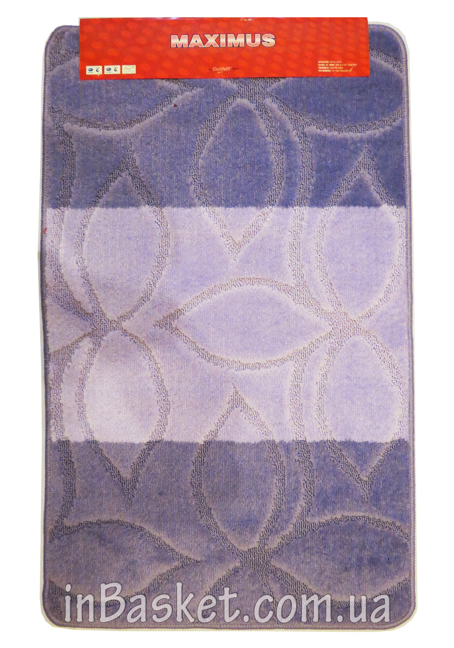 Комплект килимків для ванної "Violet leaf"