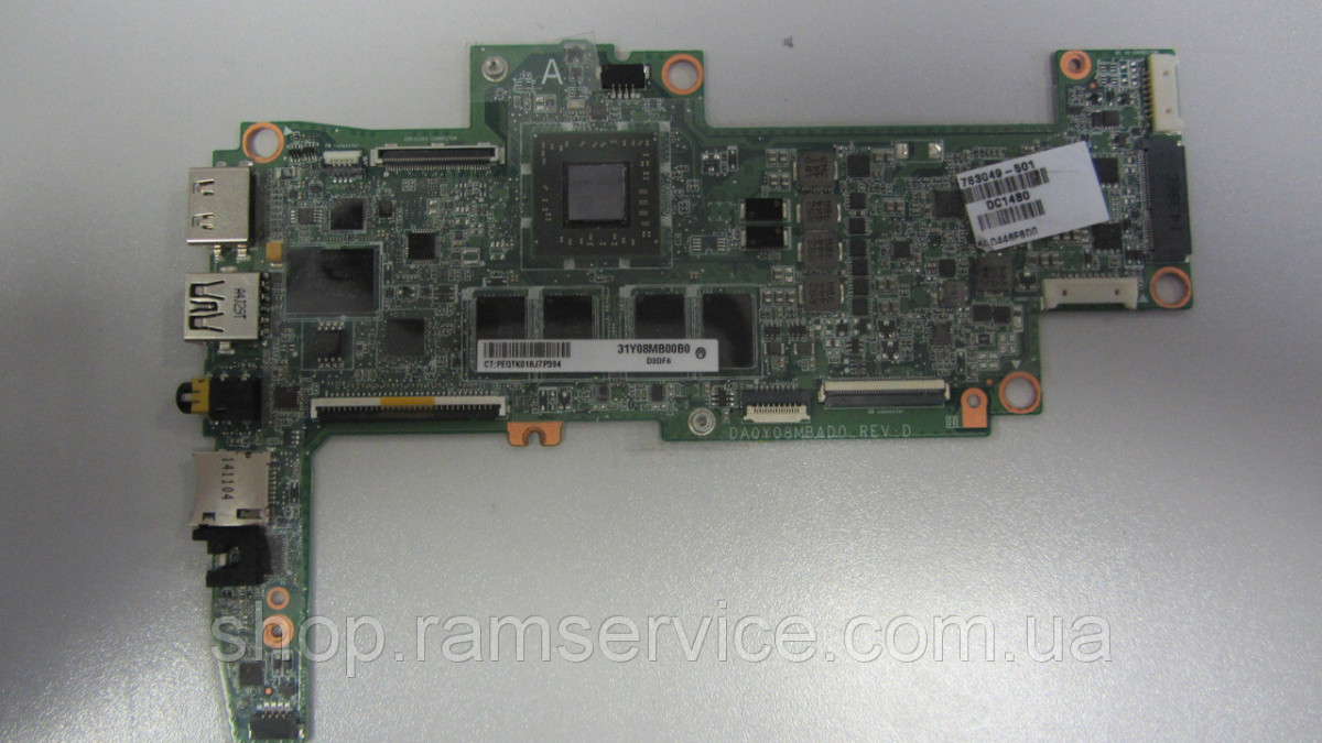 Материнська плата HP 14-Z050SA, AMD A4 Micro-6400T, AT640TIVJ44JB, б/в