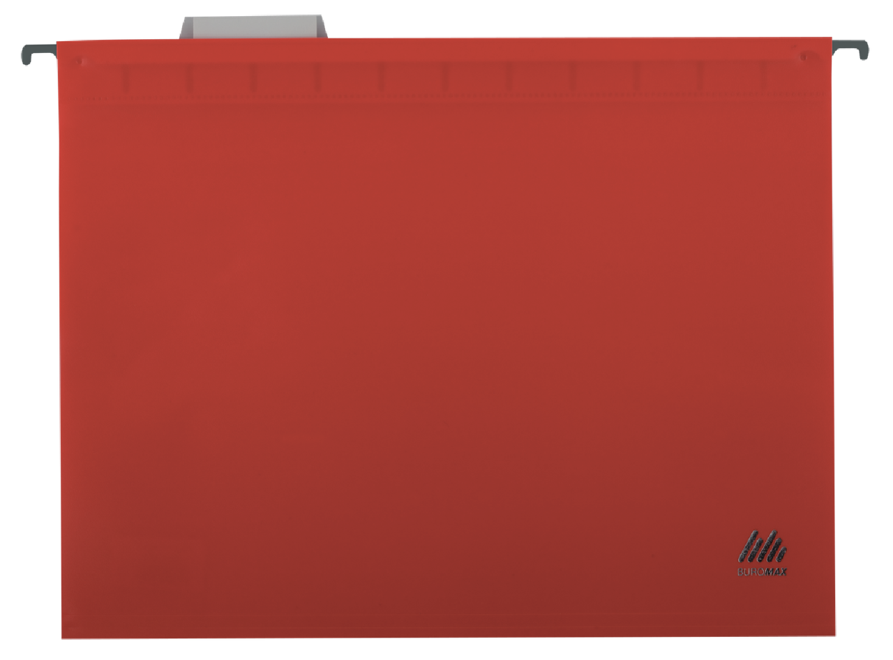 Файл підвісний Buromax, А4, червоний пластиковий BM.3360-05