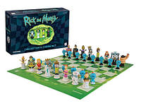 Настольная игра Шахматы Рик и Морти Game Rick and Morty Collector's Chess Set game RM CCS24