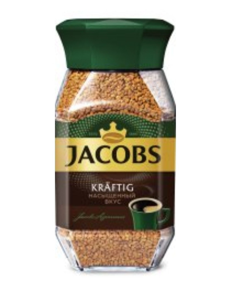 Кофе Растворимый Jacobs Cronat Kraftig Якобс Кронат Крафтиг 200 г ...