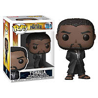 Фигурка Funko Pop Фанко Поп Чалла Challa Black Panther Robe Чёрная пантера 10см BP TC351