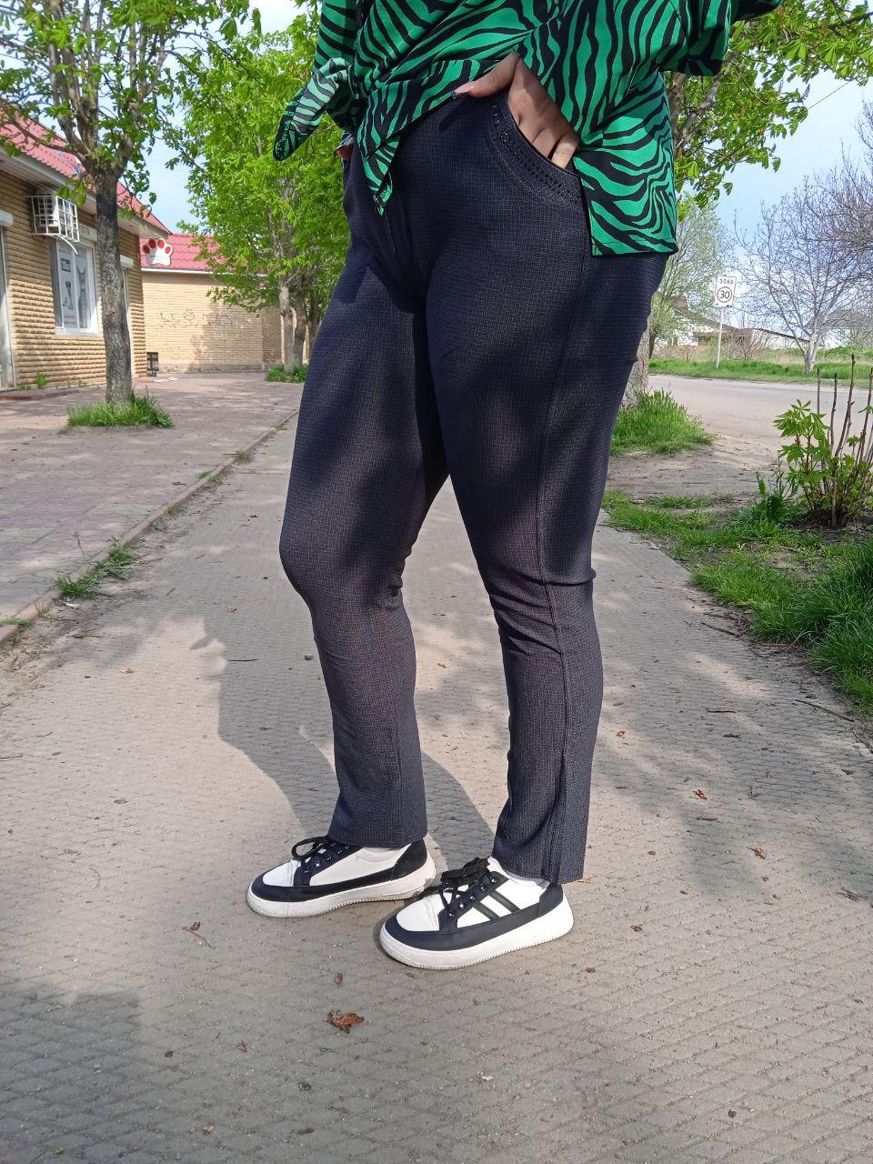 Жіночі бамбукові брюки"Ласточка" Art: 459-25 Батали