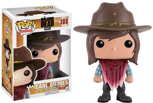 Фигурка Funko Pop Фанко Поп The Walking Dead Carl Grimes Ходячие Мертвецы Карл Граймс 10 см WD CG388 - фото 1 - id-p1829357290