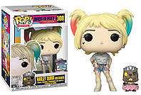 Фигурка Эксклюзив Funko Pop Фанко Поп Birds of Prey Хищные птицы Harley with Beaver Харли с бобром BOP HQ 308