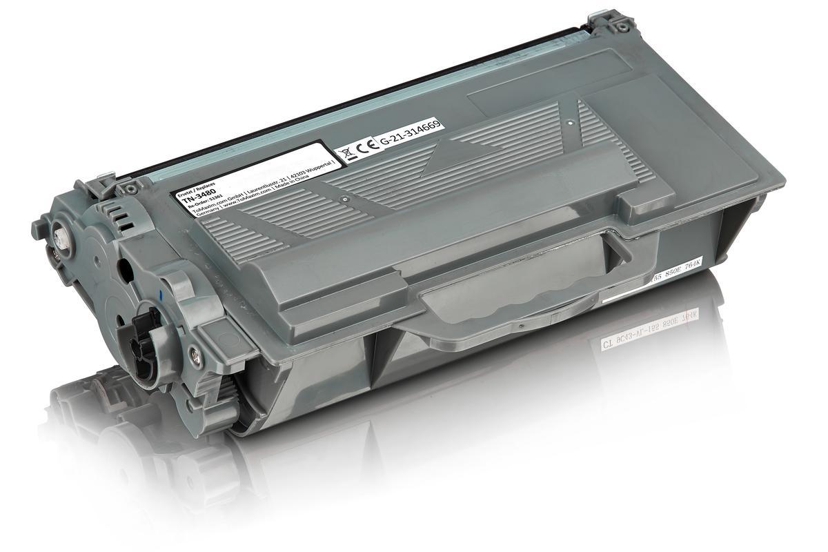 Картридж сумісний Brother TN-3480 чорний, з тонером, новий, підвищений ресурс, 8.000 стор.