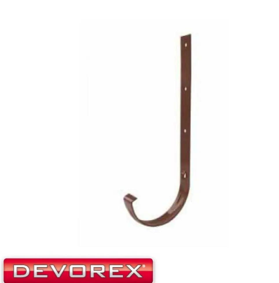 Кронштейн ринви Devorex Classic 120 Коричневий