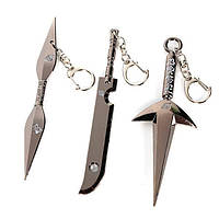 Набор брелков Наруто оружие Ниндзи Naruto из 3 штук N 27.158