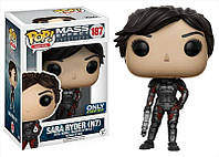 Фигурка Funko Pop Фанко Поп Сара Райдер Эффект массы в броне N7 Sara Ryder Mass Effect 10см MEA SR 187