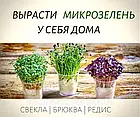 Льняний килимок для мікрозелені 10 см, фото 9