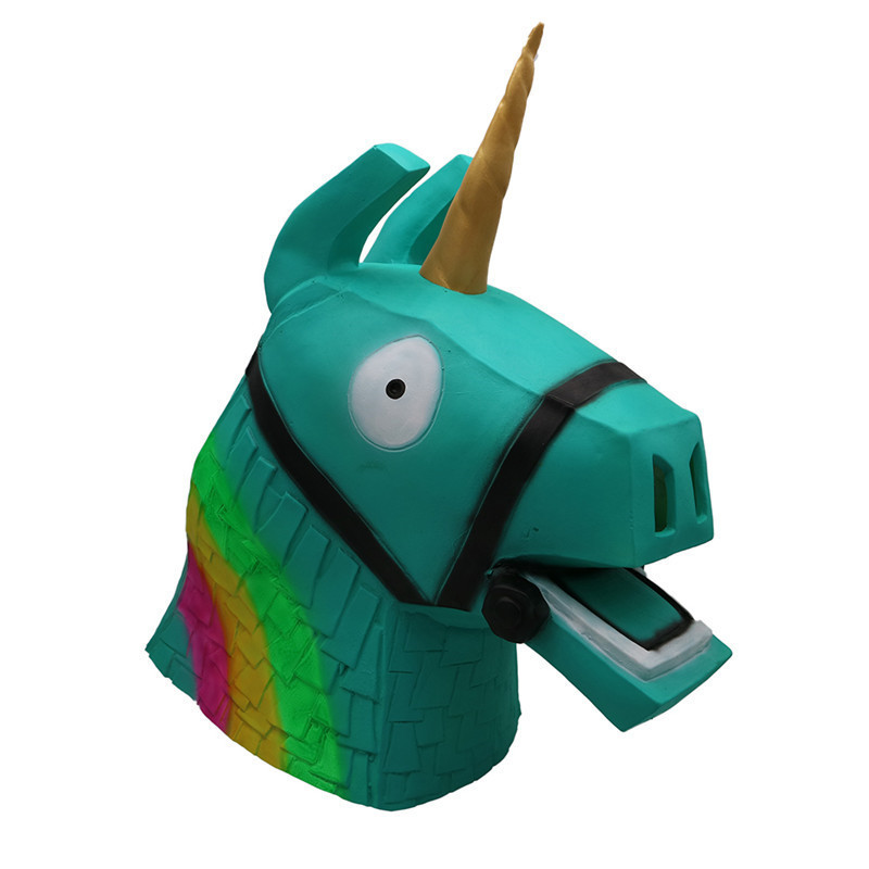 Маска Geek Land Радуга Единорог Лама Фортунайт Fortnite Rainbow Unicorn Llama КМ 64.18 - фото 1 - id-p1829350180
