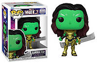 Фигурка Фанко Поп Что Если? Гамора с клинком Таноса Funko Pop Gamora with blade of Thanos 10 см M G 970