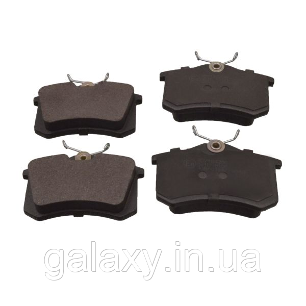 Колодки гальмівні задні VW/Audi/Seat/Skoda/Citroen/Peugeot/Renault/Nissan