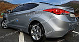 Cпійлер Hyundai Elantra MD (спойлер на кришку багажника Хендай Елантра 5), фото 5